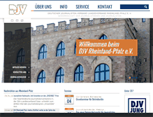 Tablet Screenshot of djv-rlp.de
